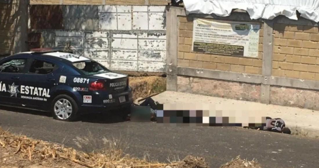 VIDEO: Revelan momento exacto de la emboscada a policías en el Estado de México.