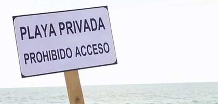 Megaoperativo en Cancún para impedir playas privadas