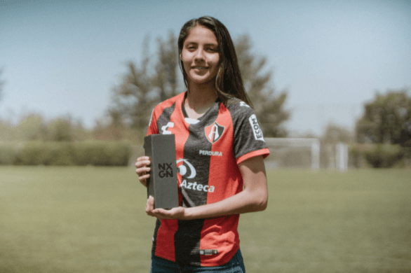 Alison González menor de 19 años, es la tercera mejor futbolista del mundo.