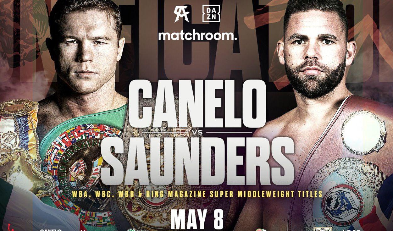 Se cancela la pelea del Canelo vs Billy Joe Saunders