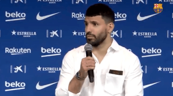 Sergio Kun Agüero al BarÇa