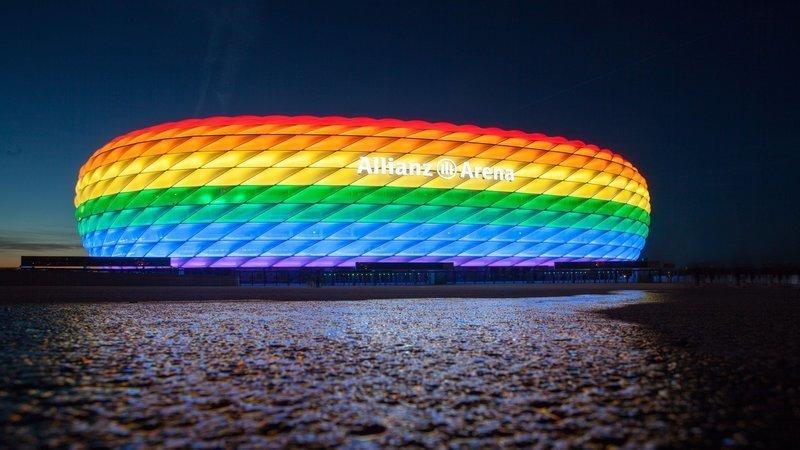 UEFA niega a Alemania pintar el Allianz Arena con colores de la comunidad LGBTTIQ
