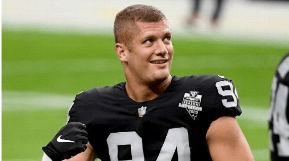 Carl Nassib, jugador de la NFL, se declara abiertamente  gay