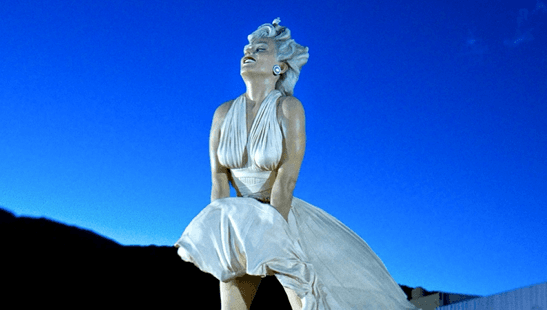 Estatua de Marilyn Monroe en Palm Spring genera controversia por ser misógina