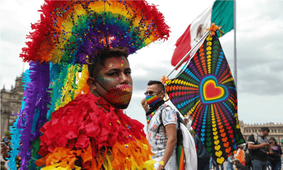 La Ciudad de México se pintó de colores con la Marcha del Orgullo LGBTTTIQ + 2021