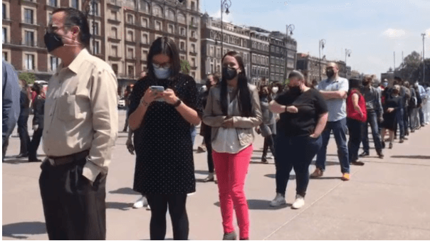 Entre fallas se llevó a cabo macrosimulacro en la CDMX