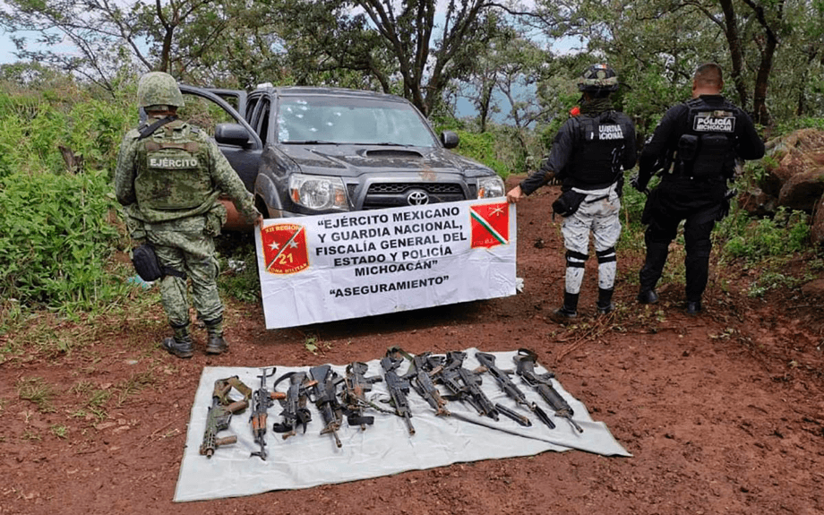 Ola de violencia en Michoacán: Integrantes del CJNG emboscaron a policías en municipios de la entidad