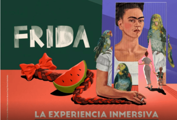 Frida Inmersiva: la nueva exposición multisensorial con 45 obras de Frida Kahlo