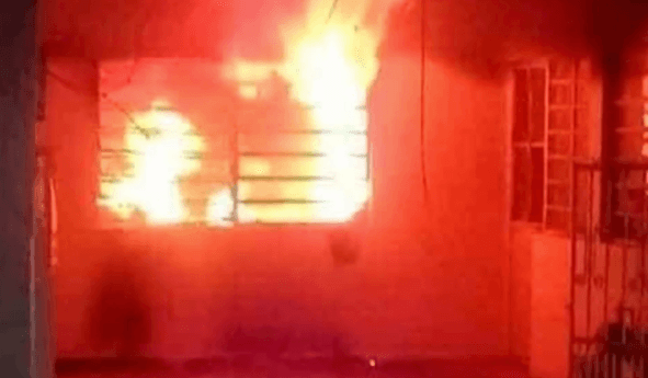 Mujer incendia su casa ante la falta de ayuda en labores domésticas