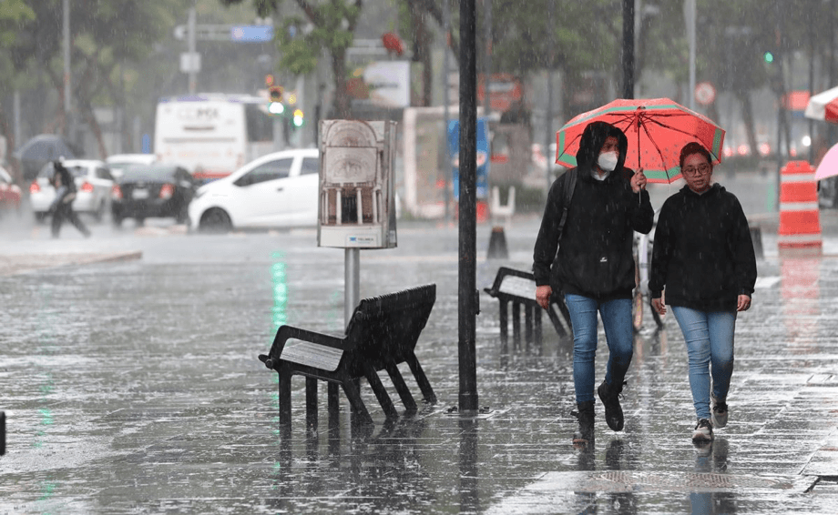 Lluvias afectaron a la Ciudad de México 