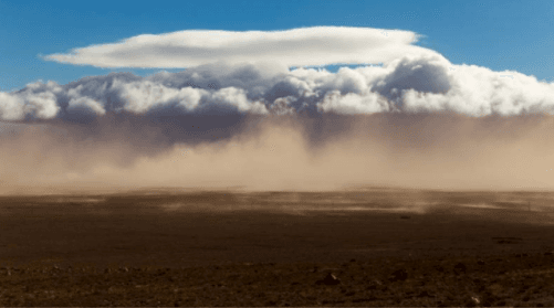 Seis estados de México sufrirán la nube de polvo que viene desde el Sahara