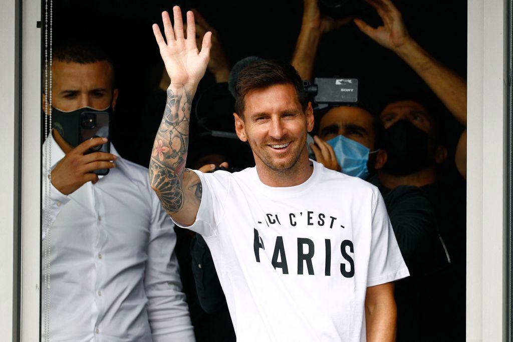 Messi ya está en París