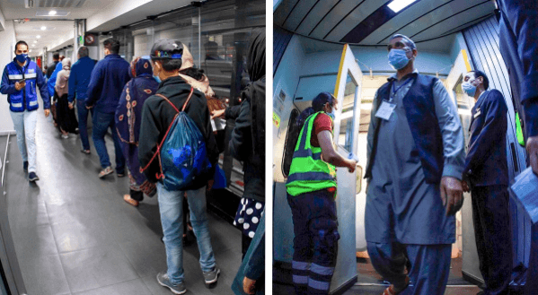 Llegan a México 86 refugiados afganos