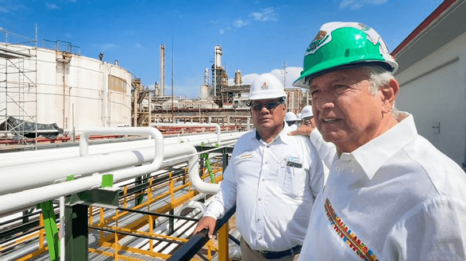 AMLO afirma que la inauguración de la Refinería Dos bocas será en junio de 2022