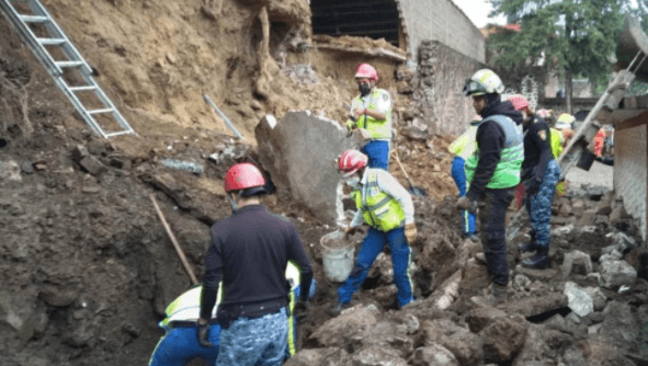 Deslave de cerro sepultó refugio de perritos