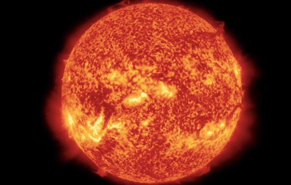 ¿Qué es una tormenta solar según la NASA?