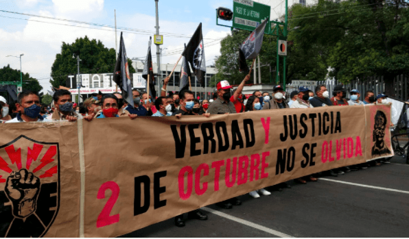 53 años de la masacre del 2 de octubre en Tlatelolco