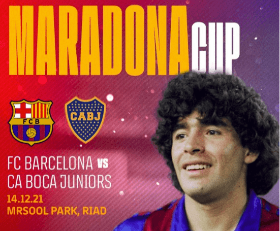 ¿Listos para la Maradona Cup?
