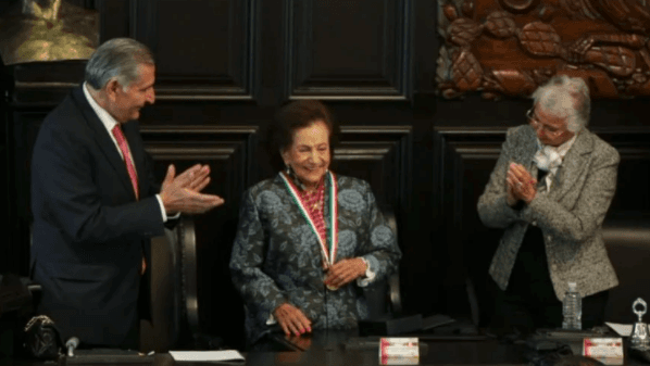 La medalla Belisario Domínguez 2021 fue Ifigenia Martínez