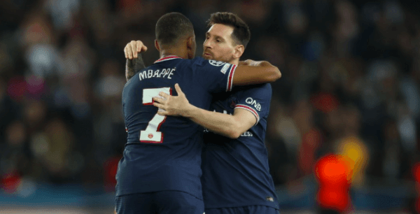 Messi anota su primer doblete con PSG