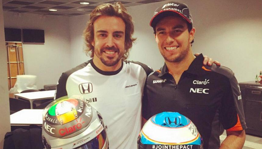 “Nadie nos ha regalado nada” Fernando Alonso habla sobre su experiencia y la de Checo Pérez en la Fórmula 1