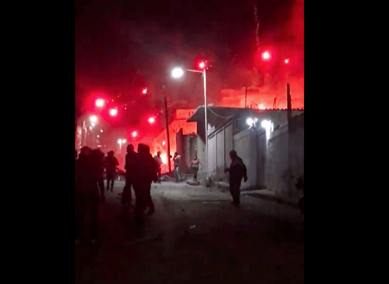 Explotó taller de pirotecnia en Tultepec