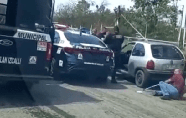 Exhiben usuarios de internet, abuso policial en cuautitlán izcalli