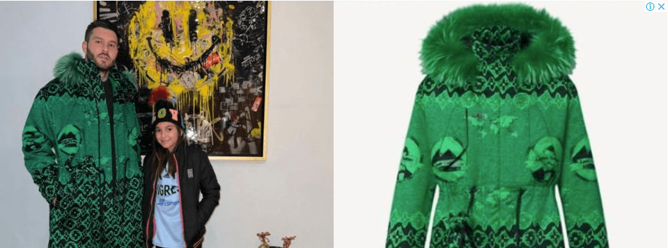 Gignac y su abrigo de 200 mil pesos