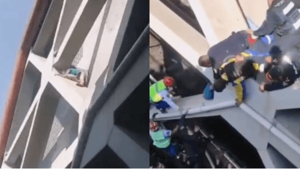 Policías rescatan a mujer que intentaba suicidarse en el Metro