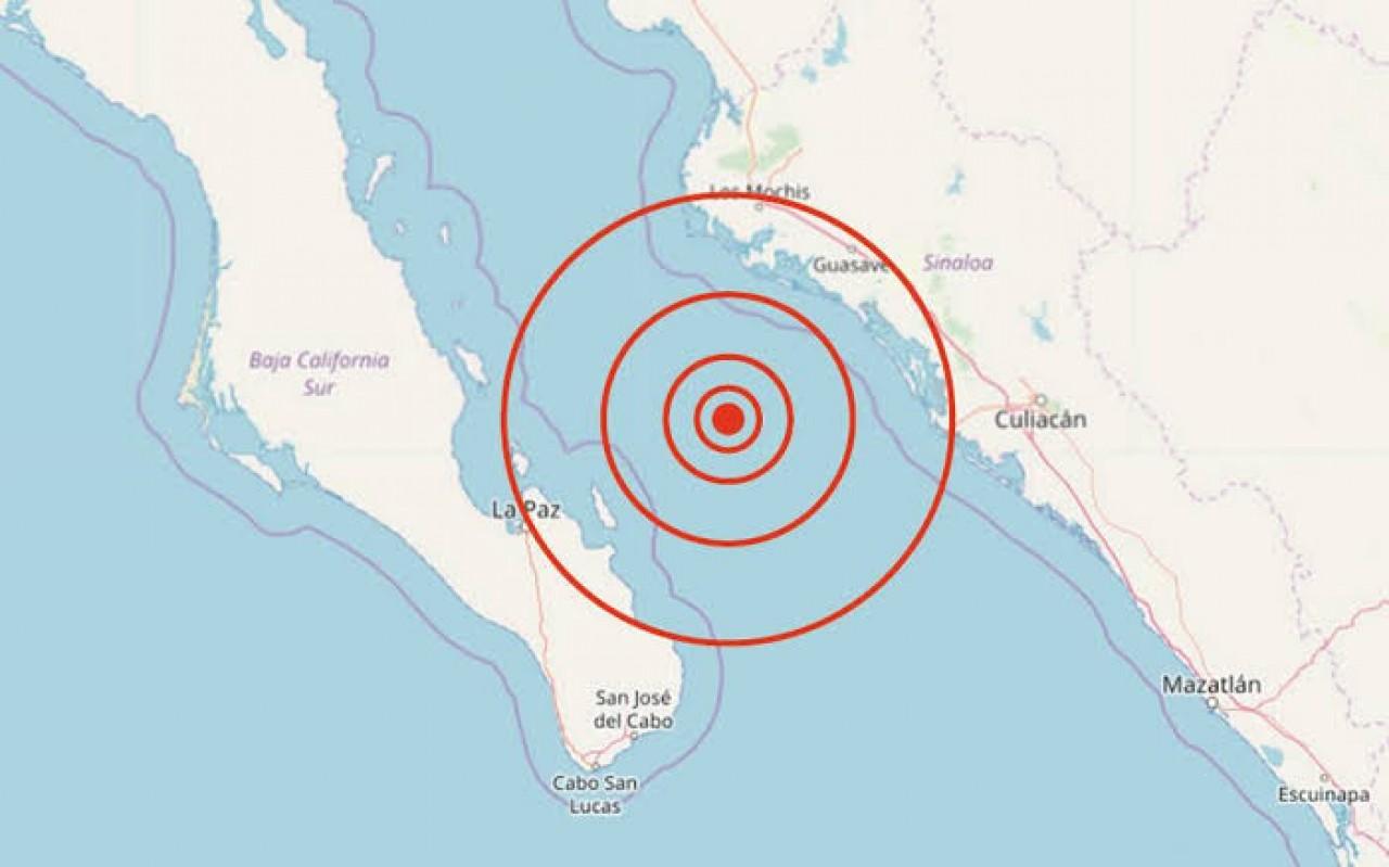 Sismo en Baja California Sur y Sinaloa