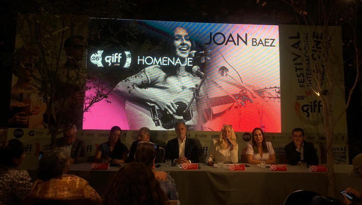 Luis Estrada y Joan Baez entre los homenajeados del GIFF en su edición 26