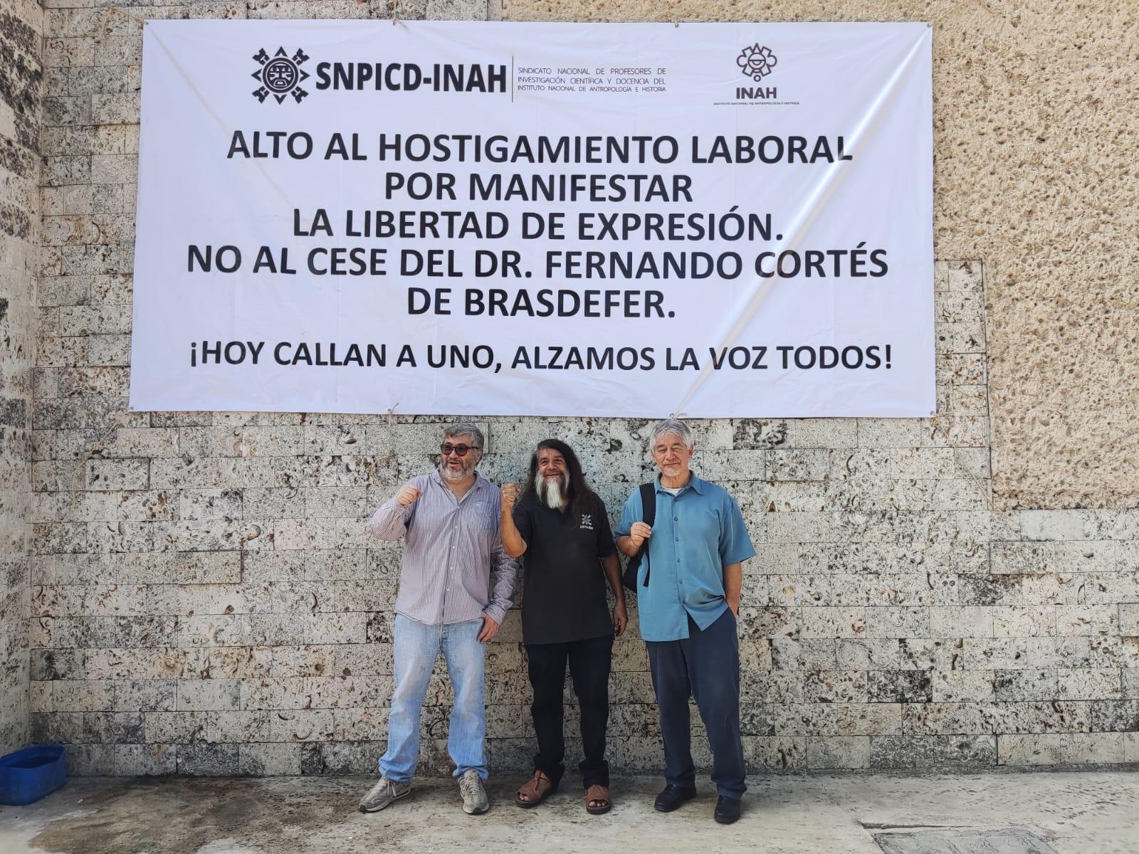 Investigador del INAH podría ser despedido por estar contra el Tren Maya