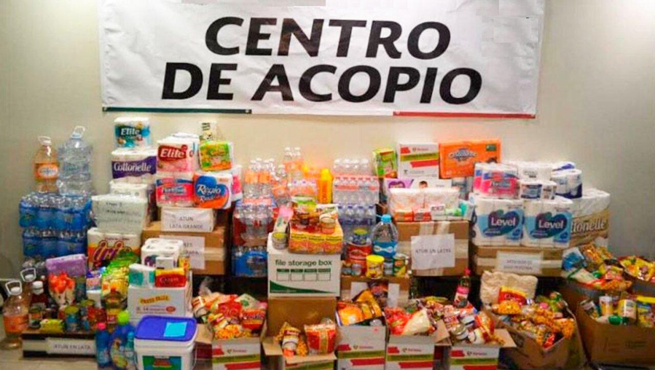 Se instalan centros de acopio para ayudar a damnificados por el huracán Otis
