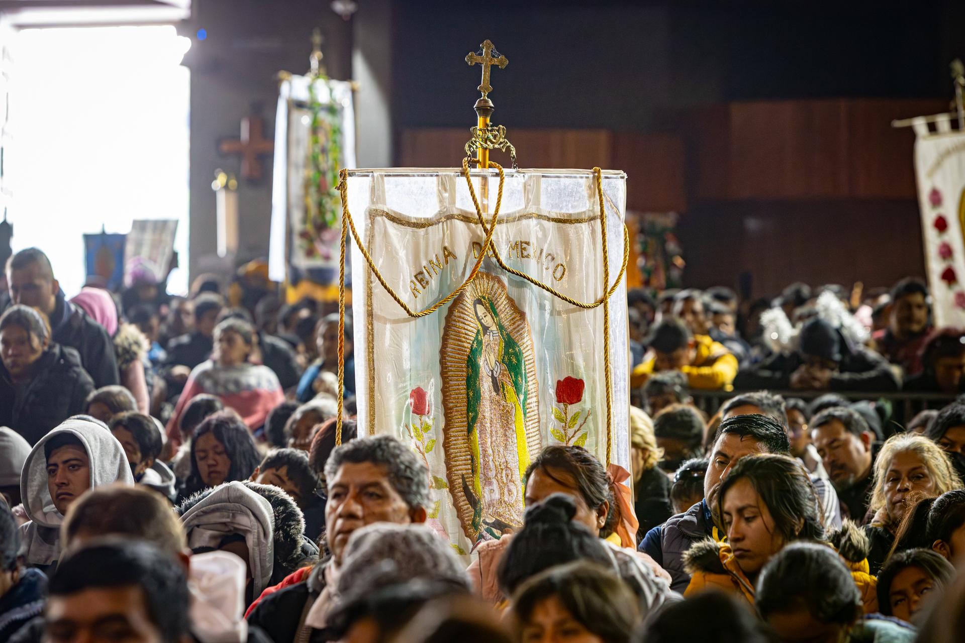 Se esperan 11 millones de peregrinos en la basílica de Guadalupe