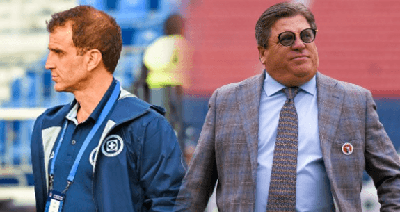 Pleito entre Iván Alonso y Miguel Herrera , tras partido de Cruz Azul vs Tijuana