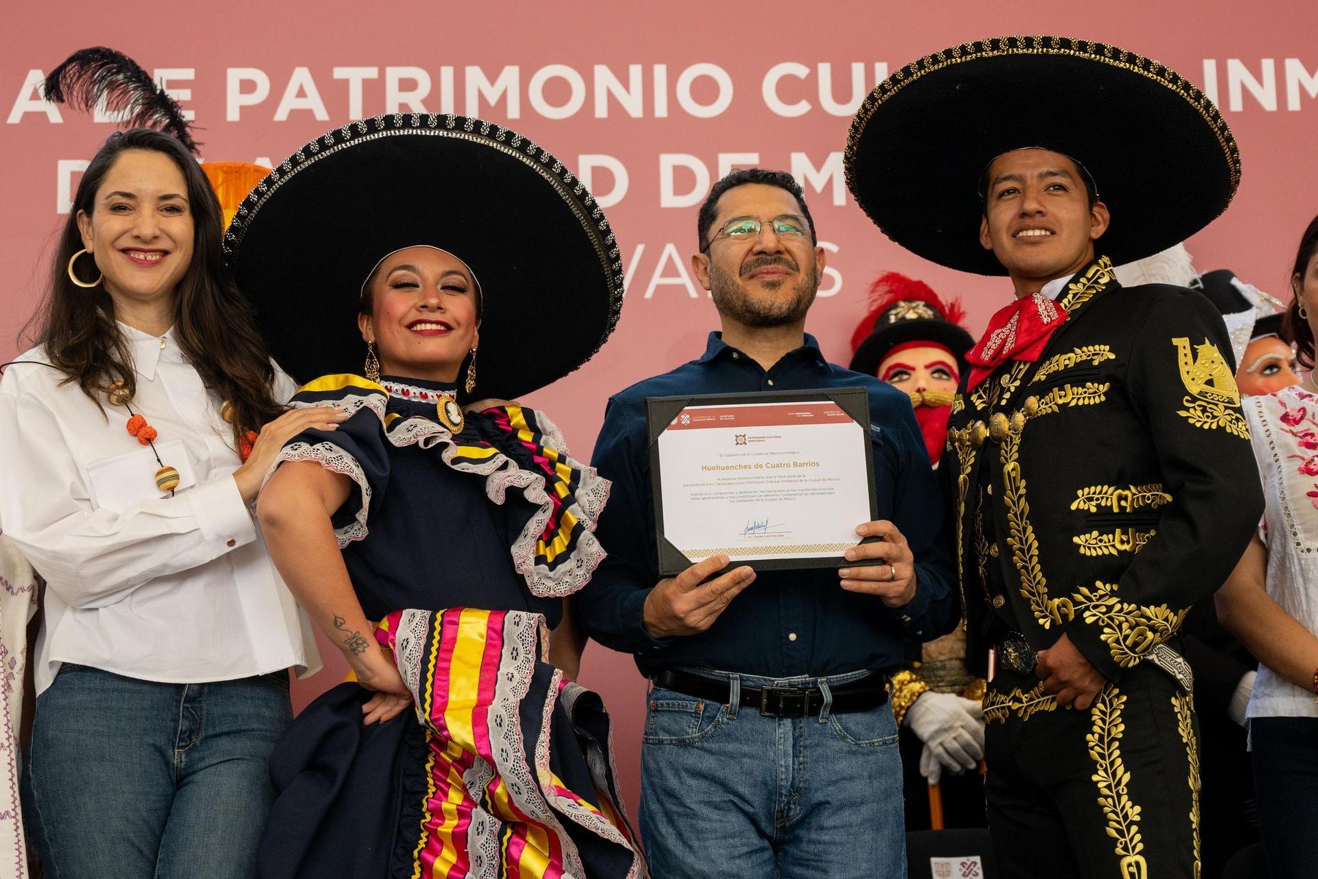 Los carnavales de la Ciudad de México, ya son Patrimonio Cultural e Inmaterial