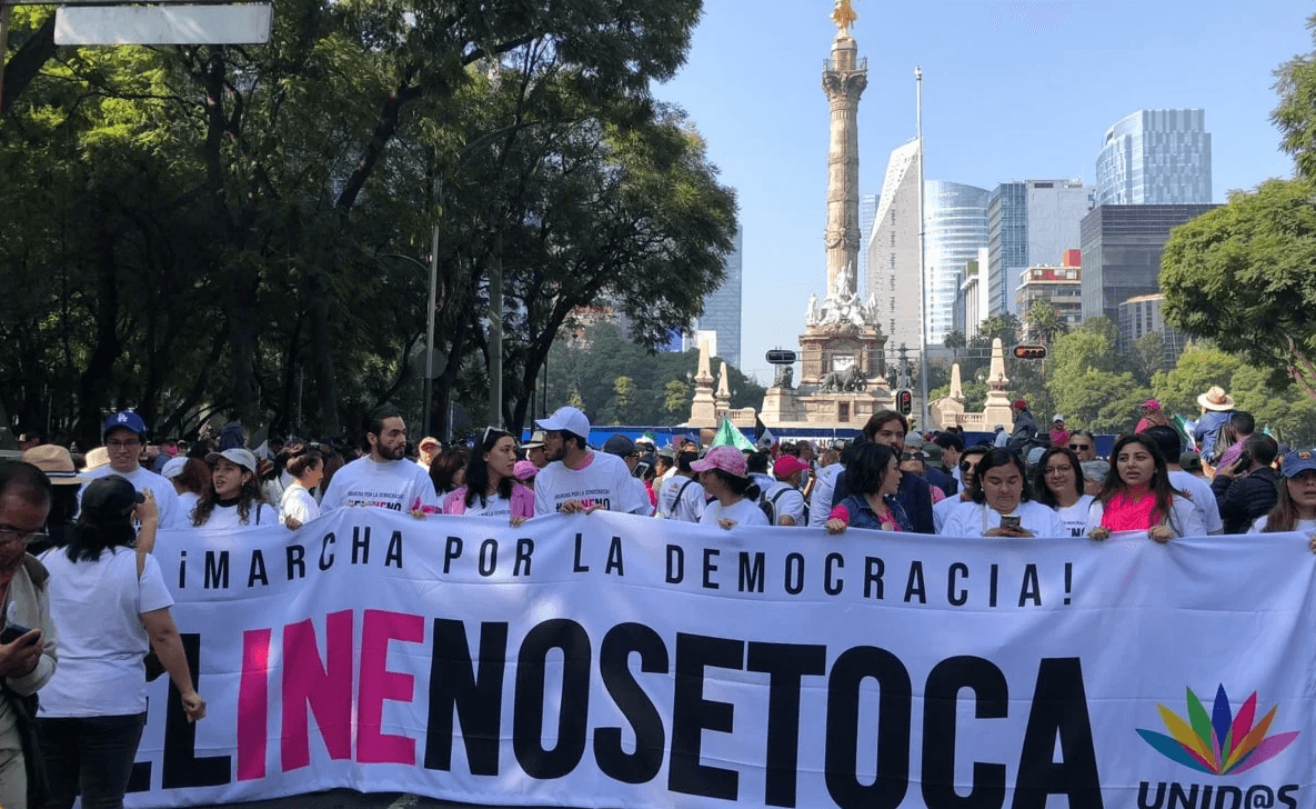 La marcha por la democracia se realizará en 6 estados de la república