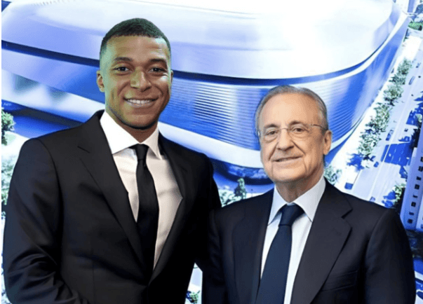Mbappé ya firmó con el Real Madrid