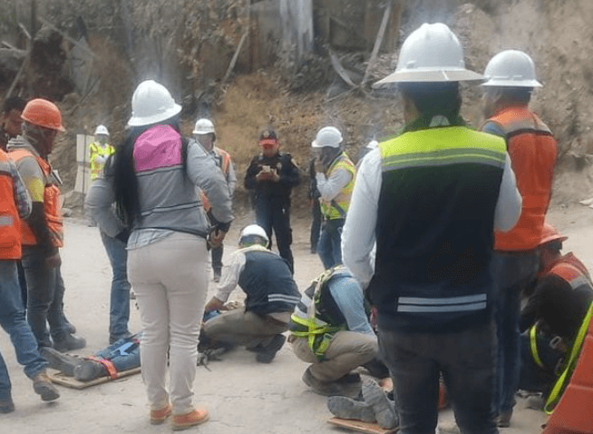 Accidente en la construcción del tren Interurbano, cobra la vida de una persona