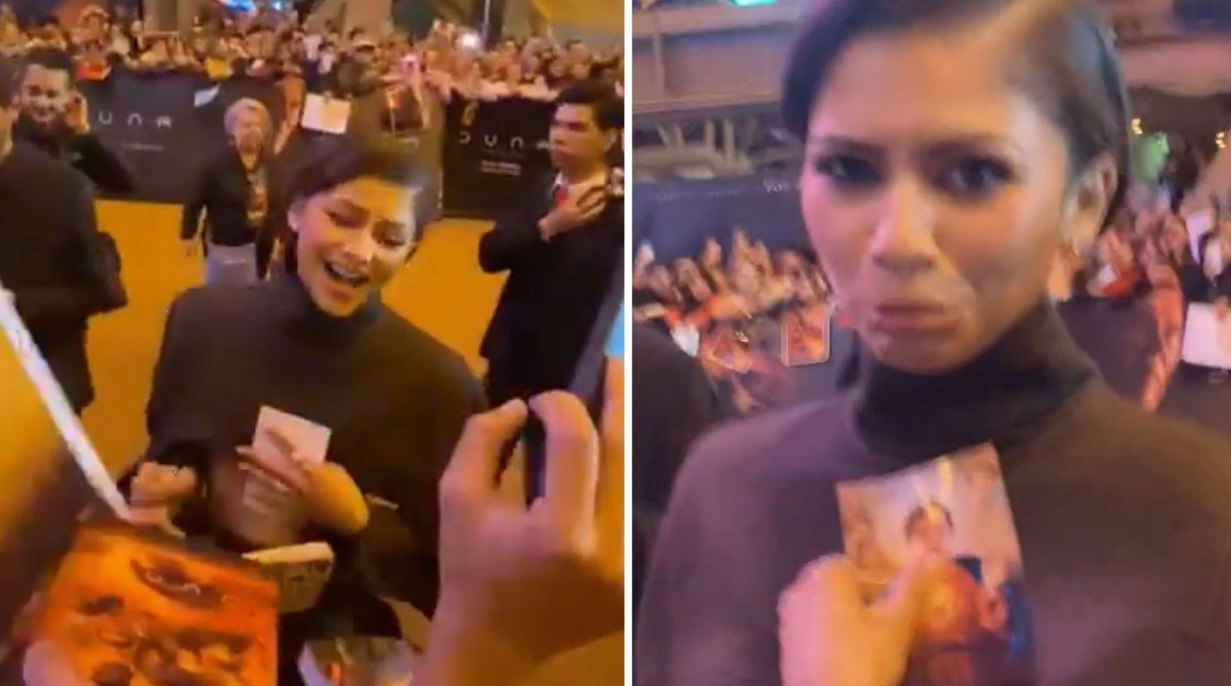 Zendaya se llevó regalazo en la premiere de Dune 2 en México
