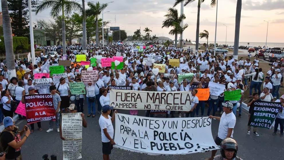 En Campeche piden la renuncia de la gobernadora Layda Sansores