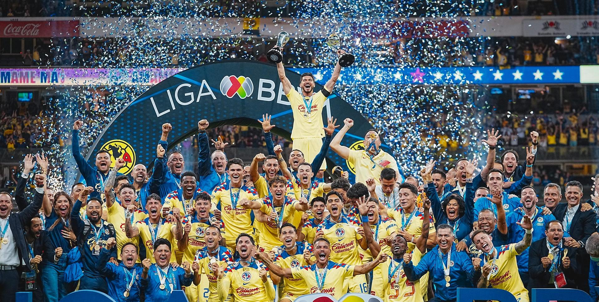 América bicampeón de la Liga MX 