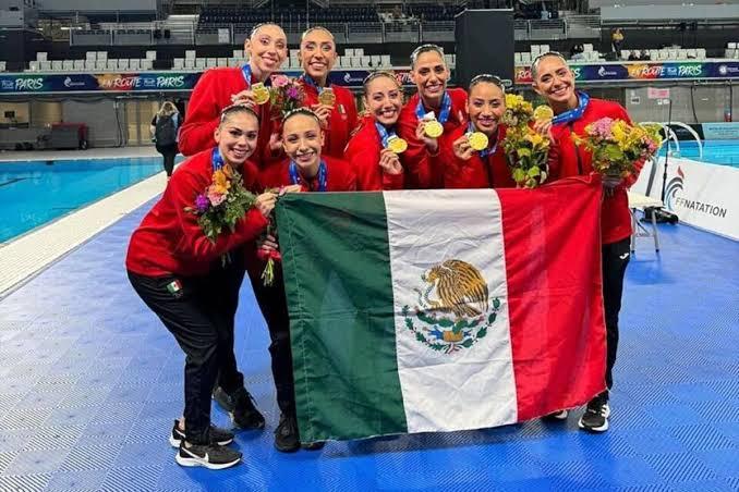 Segundo oro para las mexicanas en el Mundial de natación Artística 