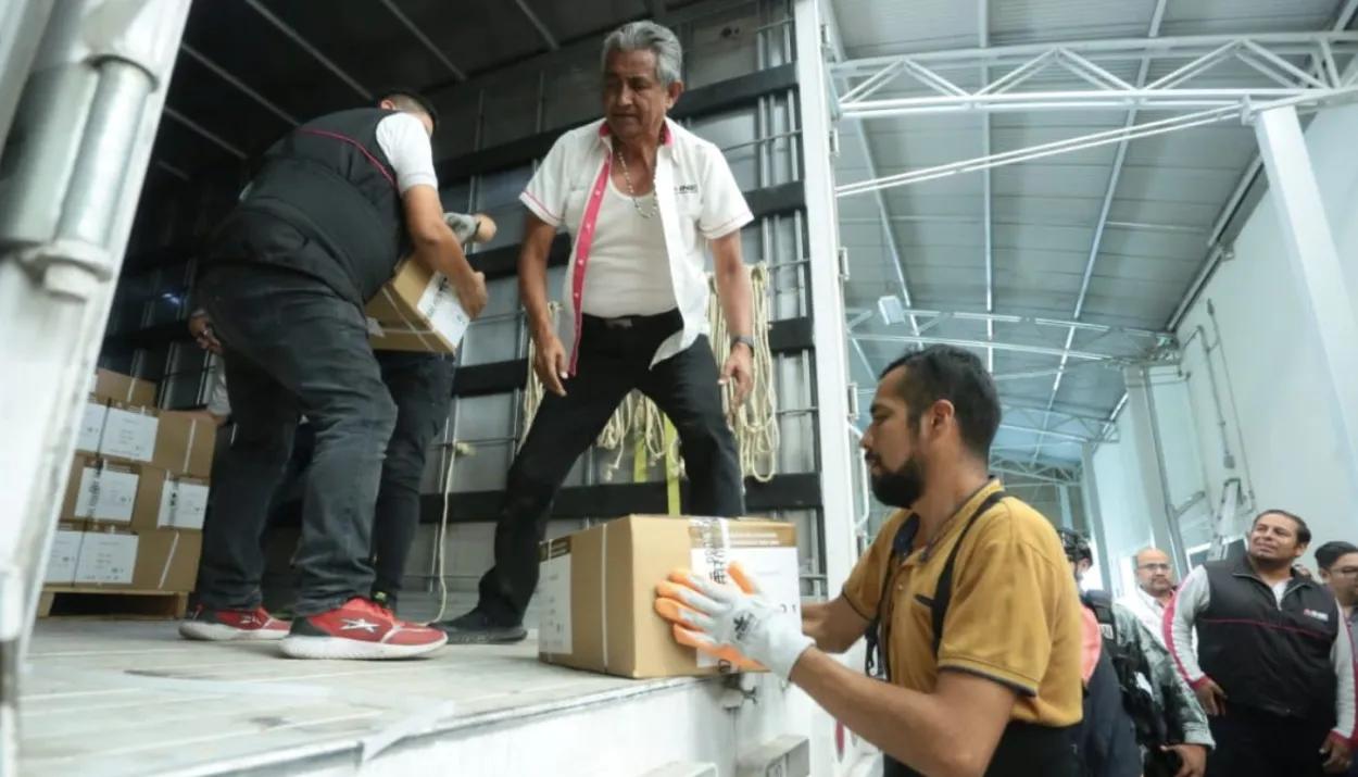 Llegan boletas electorales a Guanajuato