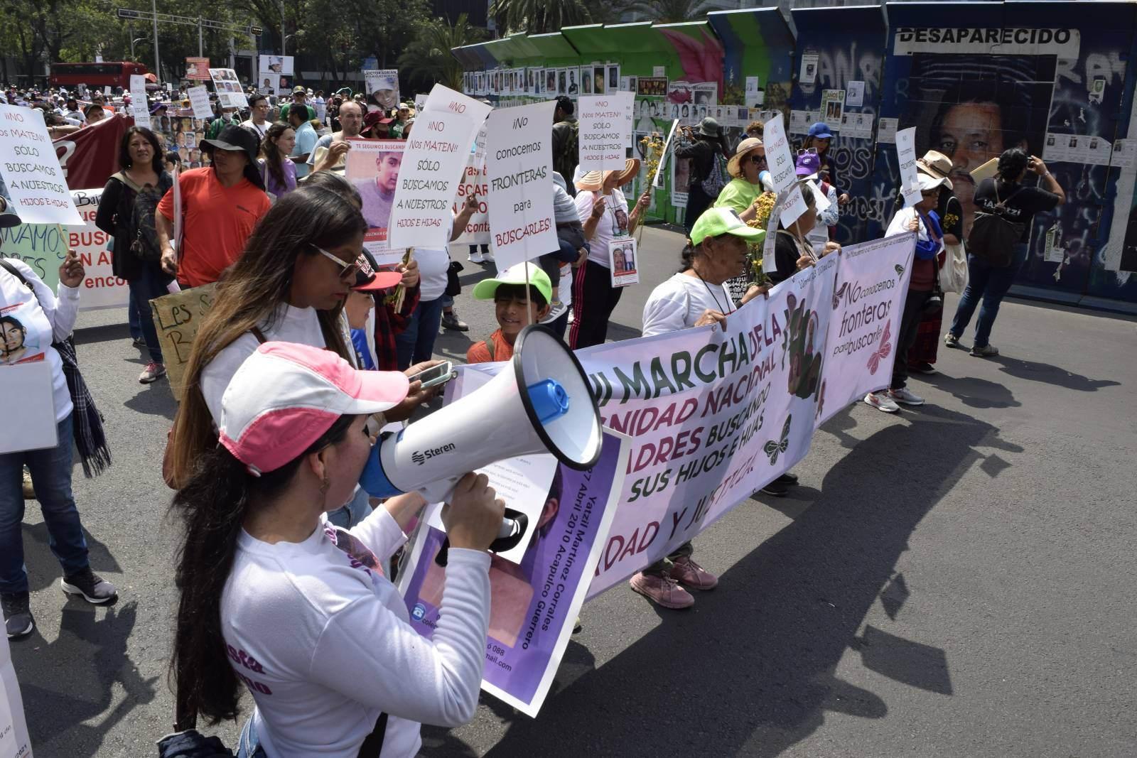 Madres buscadoras marchan este 10 de mayo