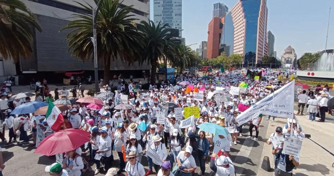 Trabajadores del Poder Judicial de la Federación se concentrarán en el Ángel de la Independencia 