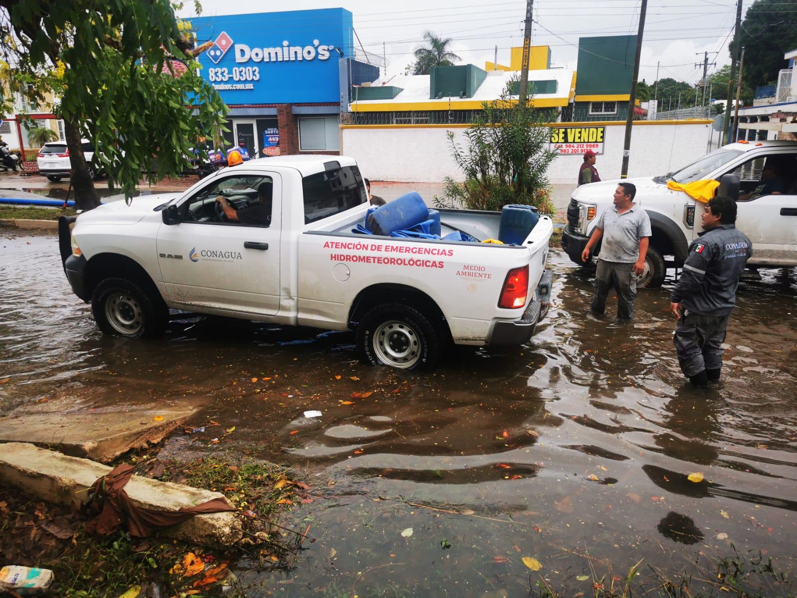 Continúan las lluvias afectando a Chetumal