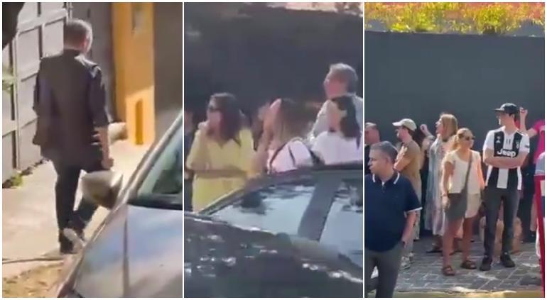 Arturo Zaldívar es abucheado en la casilla donde fue a votar