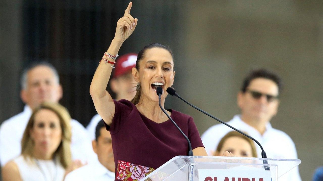 Conteo rápido da como virtual ganadora a Claudia Sheinbaum