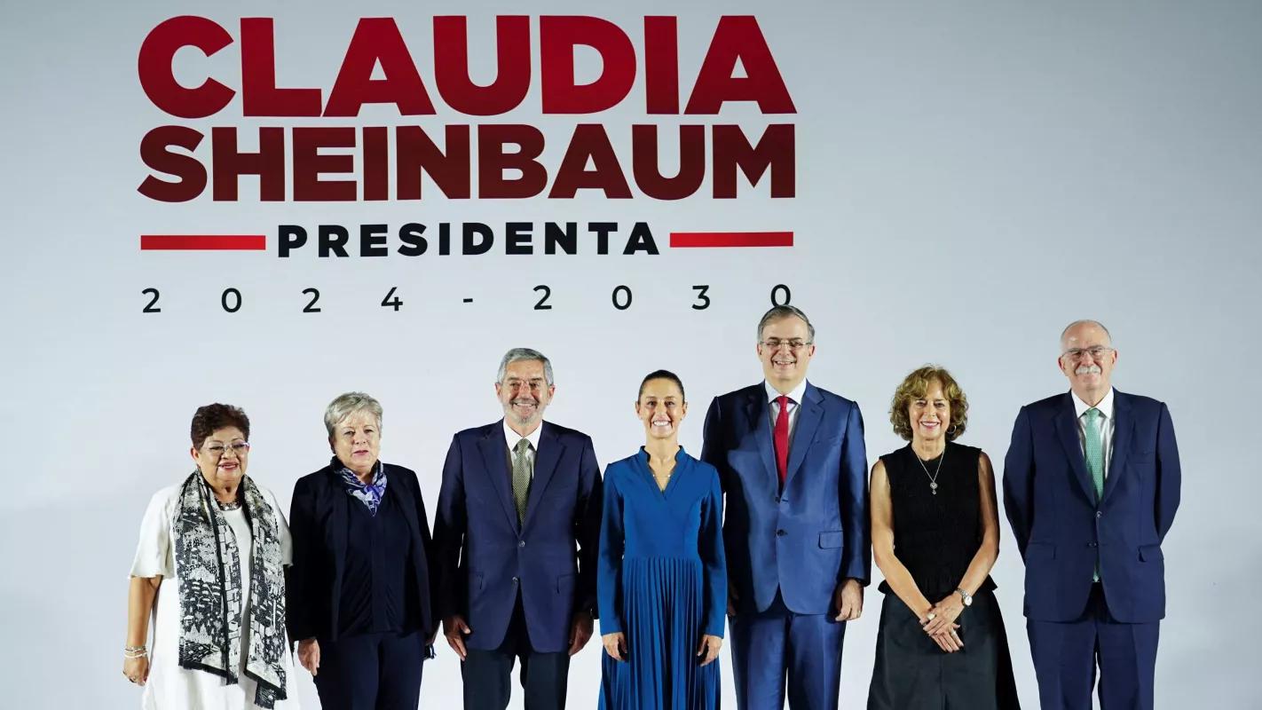 Claudia Sheinbaum anuncia seis integrantes de su gabinete
